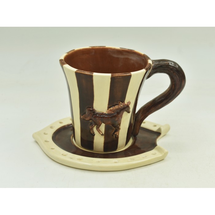 CANECA DE CAVALO COM PIRES 11,5L x 15C x 18A