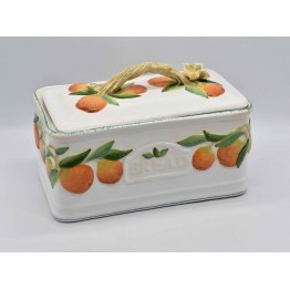 PORTA PÃO DE LARANJA 19L x 32C x 15A