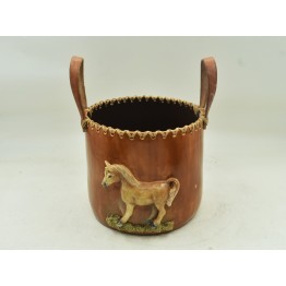 CACHEPOT MG COM CAVALO 23L x 25C x 32A